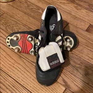 Adidas soccer cleats; removable studded cleats